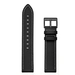 Samsung Galaxy Watch Active 2 44mm Armband i äkta läder, svart