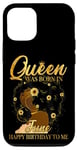 iPhone 14 Pro Black Queen June Birthday To Me Afro Diva Melanin Black Girl Case