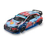 SCALEXTRIC Voiture de Course Advance - Voiture Slot Échelle 1:32 (Hyundai i-20 WRC - Loeb Türkiye)