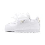 Puma Fille Roma Heart Patent Inf Baskets, Blanc White 01, 26 EU