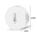 Zigbee Trådlös Temperatur- & Luftfuktighetssensor Inomhus Termometer och Hygrometer Fjärrövervakning (FMY)