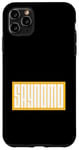 Coque pour iPhone 11 Pro Max University Varsity-Gold SAYNOMO (Ne dites plus rien) Varsity-Gold