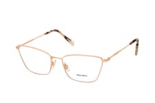 Miu Miu MU 52SV YEP1O1, including lenses, BUTTERFLY Glasses, FEMALE