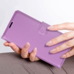 Avizar Case for Sony Xperia 1 VI Wallet flap Function Stand, Light Purple