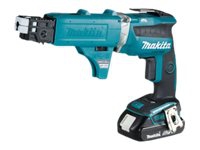 Makita DFS452AJX2 - Drywall screwdriver - sladdlös - 2 batterier - DC 18 V