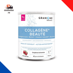 GRANIONS COLLAGÈNE+ BEAUTÉ, Collagène Marin 275G, Biotine - 27 Jours De Cure