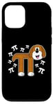 Coque pour iPhone 12/12 Pro PI Tag chien mathématicien enseignant mathématicien