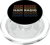 Radio jambon - Techniciens de signalisation de radio amateur amusants PopSockets PopGrip pour MagSafe