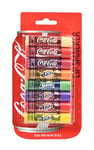 Lip Smacker Coca Cola Party Pack, Ensemble de 8 BaumesÀLèvres Assortis aux Saveurs Authentiques de Coca-Cola, Fanta et Sprite