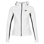 Nike 842845, Sweat à Capuche Femme S Light Bone Nero