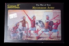 1 grappe de figurines au 1/72. CAESAR MINIATURES H020, L'Armée Mycénienne.