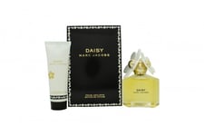 MARC JACOBS DAISY GIFT SET 100ML EDT + 75ML BODY LOTION - WOMEN'S FOR HER. NEW