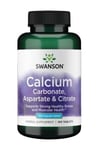 Swanson - Calcium (Carbonate, Aspartate & Citrate), 500mg - 100 tablets