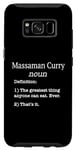 Coque pour Galaxy S8 Massaman Curry Lovers / Faux dicton drôle
