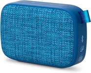 Energy Fabric Box 1+ Pocket (Tws, Bluetooth V5.0, 3 W, Usb&Microsd Mp3, Fm Radio, Audio-In) - Bleu[X715]