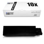 10x Toner pour Oki MB562dnw MB472dnw MB492dn B412DN B512DN B432DN 45807106 Black