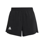 adidas Boys Junior Adizero Team Split Shorts, 5-6 Years Black/White