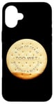 iPhone 16 Plus Funny Biscuit Joke is Fun for Biscuit Lover or Tea Drinker Case