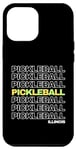 Coque pour iPhone 15 Pro Max Pickleball Illinois Pickleball Retro Paddle Pickleball