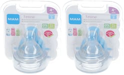 MAM Tétine silicone - Débit Rapide 3 Tétine(S) 2x2 pc(s)