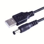 1kpl USB DC Liitin 5.52.1MM Adapteri USB Laturi Johto DC Virta Kaapeli