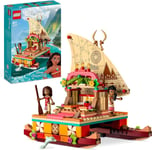 LEGO | Disney Princess Moana's Wayfinding Boat Set, Building Toy with Moana...