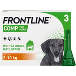 Frontline Comp 67 mg/603 mg Fipronil/Metopren, spot-on, lösning, 3x0,67 ml