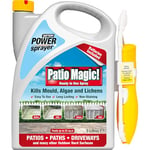 Patio Magic! Battery Power Sprayer: Ideal for Patios, Paths and Driveways (Kills Algae and Lichens), 5 Litres (Package may vary)