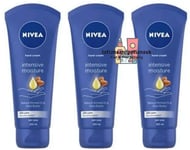 3 x Nivea Intensive Moisture Hand Cream 100ml