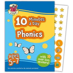 10 Minutes a Day Phonics for Ages 5-7 (with reward stickers) (häftad, eng)