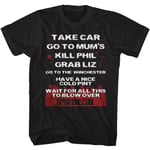 Shaun Of The Dead - Take Car - Short Sleeve - Adult - T-Shirt