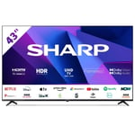 Sharp 4T-C43FN2KL2AB 43 inch Smart 4K Ultra HD Android LED TV 4T-C43FN2KL2AB