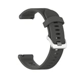 Silikonarmband till Garmin Forerunner 245 / 245 Music - Grå