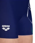 Arena Boys Boy's Swim Logo Shorts, Navy-deep Teal-white, 6-7 Years EU