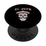 El Jefe Mexican Boss PopSockets PopGrip Adhésif