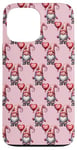 iPhone 13 Pro Max Pink Valentines Day Accessories Love Balloon Cute Gnome Case