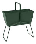 Basket High Planter - Cedar Green 02