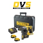 DeWalt DCH273P2 18V XR SDS Rotary Hammer Drill with 2x5Ah Bat, Charger and Case
