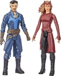 Marvel Avengers Titan Hero Series Doctor Strange & The Scarlet Witch 12" Figures