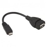 Cable OTG adaptateur USB femelle vers micro USB… I082