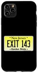 iPhone 11 Pro Max New Jersey NJ GSP Parkway License Plate Exit 143 Case