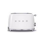 Grille Pain Toaster 2 Fentes 950W 3 Programmes Blanc SMEG