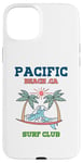 Coque pour iPhone 15 Plus Club de surf rétro de Pacific Beach en Californie