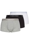 Calvin Klein Mens Cotton 3 Pack Boxers - Black - Size Large