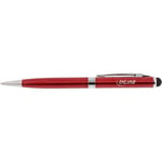 InLine 55466R Stylet pour écran Tactile + Stylo à Bille Métal Rouge