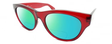 Smith Optics Sophisticate-IMM Womens Polarized BIFOCAL Sunglass Crystal Red 54mm