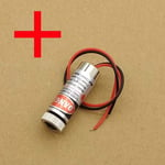 5mW 650nm ligne croisée rouge Module Laser mise au point tête Laser réglable 5V qualité industrielle