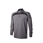 Wilson Staff Homme T-Shirt Thermique de Golf, WILSON STAFF THERMAL TECH, Polyester/Spandex, Gris, Taille L, WGA700727LG