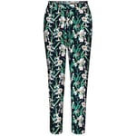 Pantalon Vero Moda  Pantalon imprimé fluide, en coton Marine F