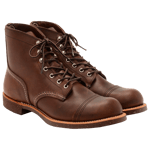 Red Wing 8111 Iron Ranger Boots, Amber Harness